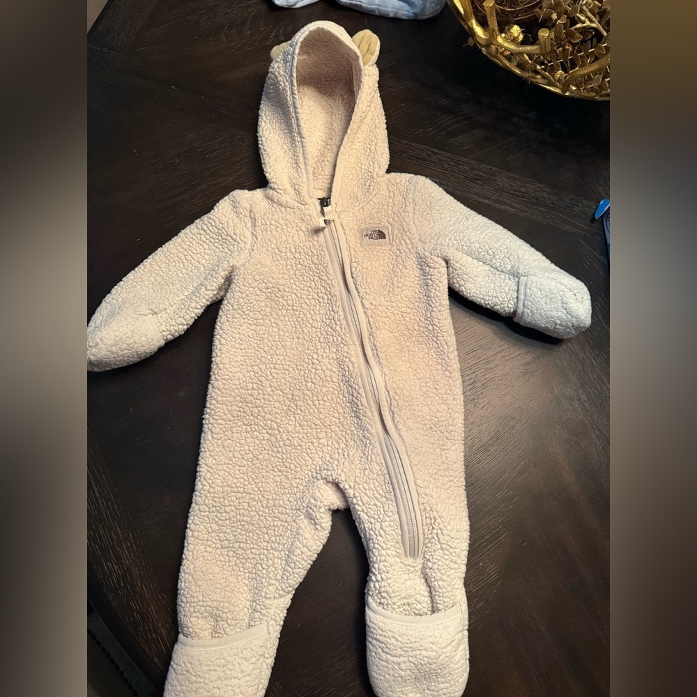 The North Face Baby Bear One-piece fleece campshire 6-12 months